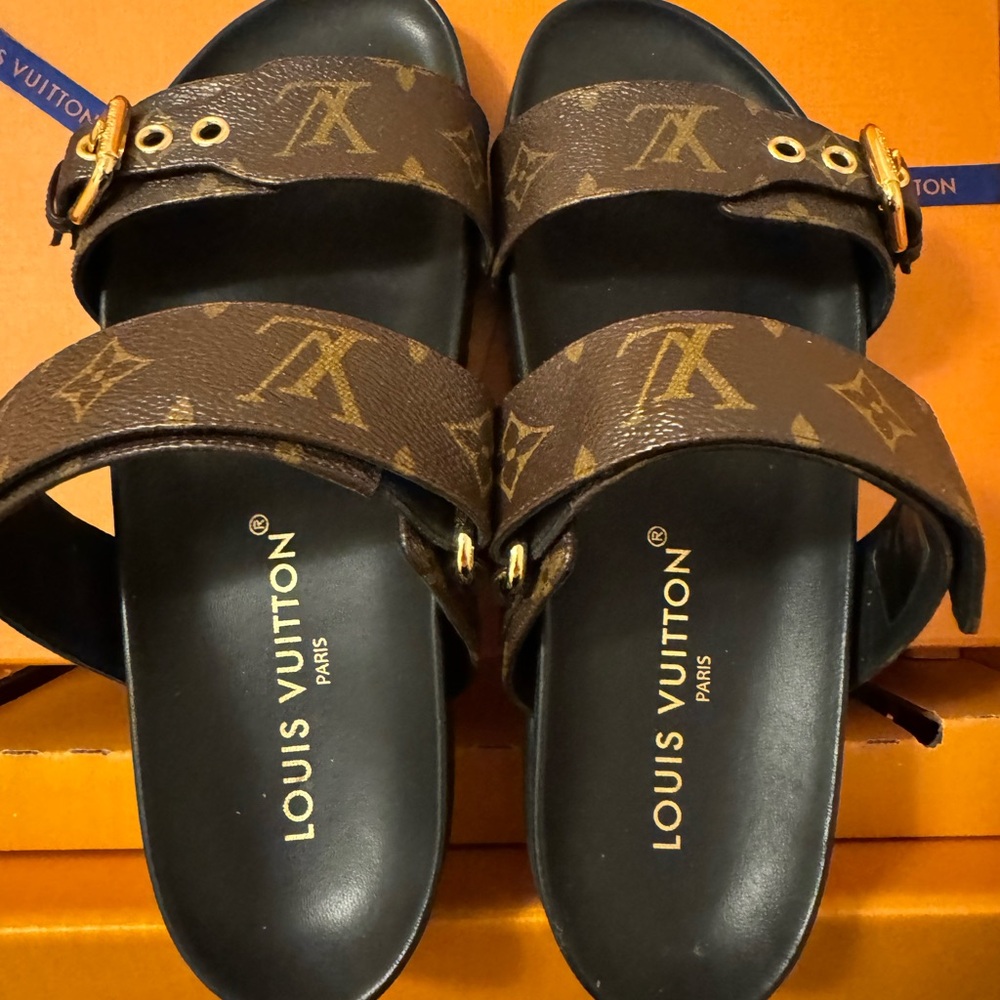 BOM DIA FLAT LOUIS VUITTON flat comfort mule